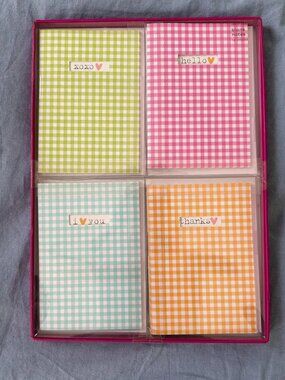 New Set of 16 Blank Greeting Cards